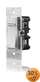 Leviton VRI06-1LZ Vizia RF + 600W Incandescent Scene Capable Dimmer, White/Ivory/Light Almond