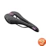 Selle Italia SLR Gel Flow Women's Bicycle Saddle (Vanox Rails, Black)