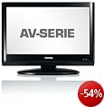 Toshiba REGZA 22 AV 615 D 55,9 cm (22 Zoll) 16:9 HD-Ready LCD-Fernseher mit integriertem DVB-T Tuner schwarz