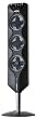Apice アピックス スレンダーファン ブラック AFM-300R-BK