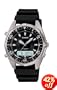 Casio Men's Analog Diver Resin Strap Watch #AMW340-1A