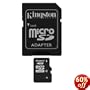 Kingston 4 GB microSDHC Class 4 Flash Memory Card SDC4/4GBET