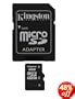 Kingston 8 GB microSDHC Class 4 Flash Memory Card SDC4/8GBET