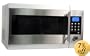 Haier MWM12001SCGSS 1-1/5-Cubic-Foot 1000-Watt Grill and Convection Microwave Oven, Stainless Steel