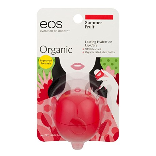 Eos Lip Balm Summer Fruit Smooth Sphere (Pack of 8)