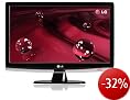 LG Electronics W2453TQ-PF 61 cm (24 Zoll) Widescreen TFT Monitor DVI-D / VGA (Kontrastverhältnis 50.000:1, Reaktionszeit 2ms) schwarz