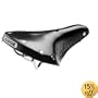 Brooks Saddles Imperial B17 S Standard Bicycle Saddle with Hole and Laces (Women's, Black)
