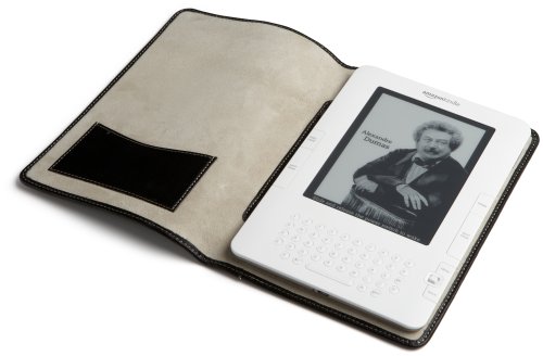 Cole Haan Hand Stained Pebble Grain Leather Kindle Cover with Hinge , Black B0026IBJMM.01.PT02.LXXXXXXX Cole Haan Hand Stained Pebble Grain Leather Kindle Cover with Hinge , Black