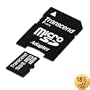 Transcend 16 GB microSDHC Class 6 Flash Memory Card TS16GUSDHC6E