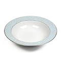Mikasa Parchment Blue Rim Soup Bowl