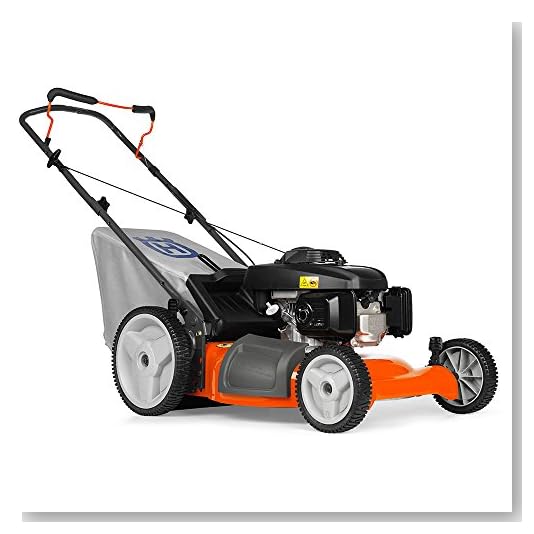 Husqvarna 7021P 21-Inch 160cc Honda GCV160 Gas Powered 3-N-1 Push Lawn Mower With High Rear Wheels