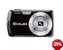 Casio EXILIM EX-Z2 BK Digitalkamera (12 Megapixel, 3-fach opt. Zoom, 2,7" Display) schwarz