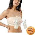 Hands-free breast pump device