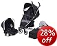 Petite Star Zia 4 3-in-1 Stroller Travel System (Moonstone)