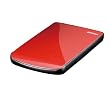 BUFFALO ポータブルハードディスク レッド 320GB HD-PE320U2-RD/N