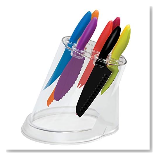 Pure Komachi 2 Series 9-Piece Knife Set with Block