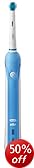 Braun Oral-B Professional Care 1000 One-Mode Rechargeable Toothbrush