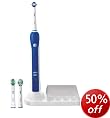 50% off Braun Oral-B Professional Care 3000 3 Mode Rechargeable Toothbrush at Amazon.co.uk