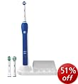 50% off Braun Oral-B Professional Care 3000 3 Mode Rechargeable Toothbrush at Amazon.co.uk
