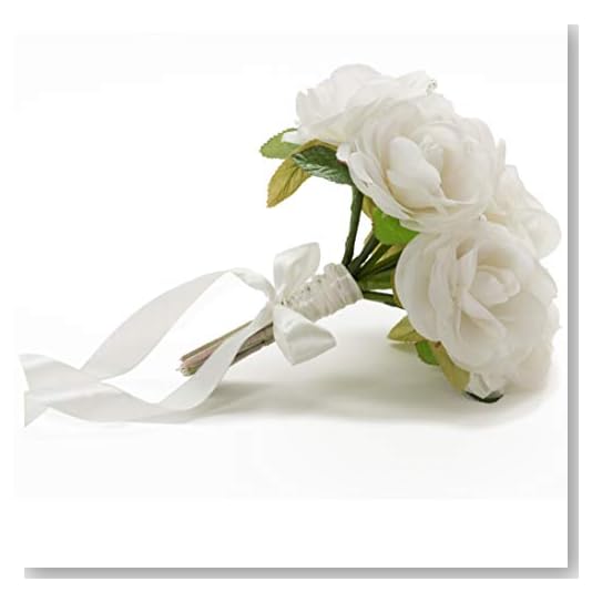 Wilton French Rose Wedding Bouquet, Natural