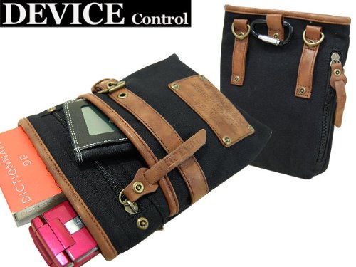 �i�f�o�C�X�jDEVICE Control 2way �V�U�[�P�[�X BK/�u���b�N�y�g���x���z(HHC-80019BK)