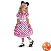 Clubhouse Minnie Mouse Pink - Size: Child L(4-6x)