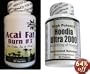 Combo ACAI Fat Burn #3 and Hoodia Ultra 2000 all Natural Diet Pill with Green Tea, Grapefruit, Apple Cider, and more for Weight Loss and 2000mg of pur Hoodia Gordonii