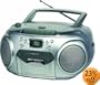 Emerson PD6548SL Portable Radio CD Player with Cassette Recorder