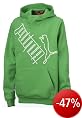 PUMA Kinder-Sweat (Jungen) Hooded Sweat, poison green