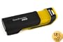 Kingston DataTraveler 200 - 64 GB USB 2.0 Flash Drive DT200/64GB (Black/Yellow)