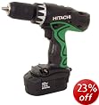 Hitachi DV18DVC/JC 18V Combi Drill - 2 X 1.4Ah Batteries