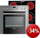 Bis zu 35 % reduziert: Herd- & Backofensets