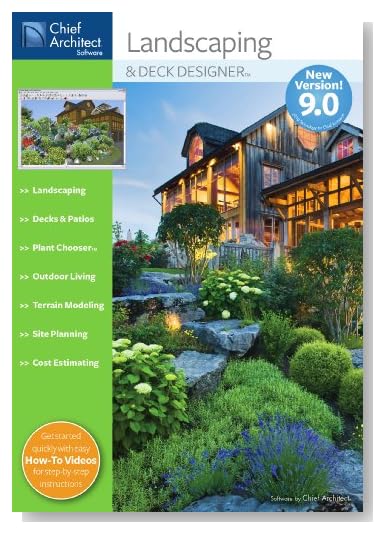 Chief Architect Landscaping & Deck Designer 9.0 [OLD VERSION] [Download]