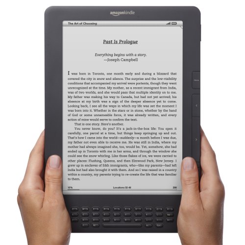 Kindle DX, Free 3G, 3G Works Globally, Graphite, 9.7 inches Display with New E Ink Pearl Technology