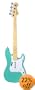 Xbox 360 Rock Band Wireless Fender Precision Bass Replica - Sea Foam Green