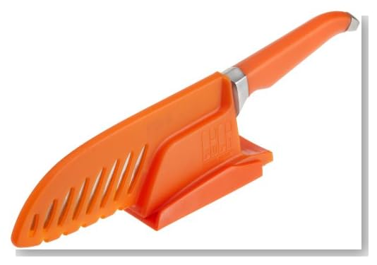 Furi Rachael Ray 7-Inch Sharp-and-Store Self-Sharpening Knife with Stand
