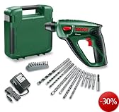 Bosch 0603952001 Akku Bohrhammer Uneo mit kostenlosem Zubeh�r