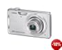 Casio EXILIM EX-Z280 SR Digitalkamera (12,1 Megapixel, 4-fach opt. Zoom, 2,7" Display) silber