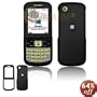 Black Rubberized Cover for Samsung SGH-T349 T-Mobile Protector Case