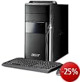 Acer Aspire M3201 Desktop-PC (AMD Phenom X3 8450 2.1GHz, 2GB RAM, 320GB HDD, nVidia GeForce 9600GS, DVD, Vista Home Premium)