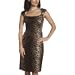Jessica Simpson Women's Square Neck Twill Dress