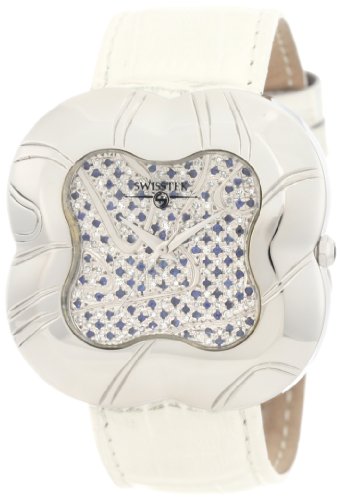 Swisstek Women's SK27807L Allegro Limited Edition Diamond Sapphire Watch