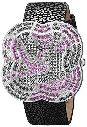Swisstek Women's SK47806L Allegro Limited Edition Diamond Sapphire Watch