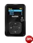 Sandisk Sansa Clip+ Tragbarer MP3-Player 8 GB (FM-Tuner, microSD Slot) schwarz