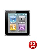 Apple iPod nano 8GB - Silver - 6th Generation (Launched Sept 2010)
