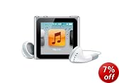 Apple iPod nano�16GB - Silver - 6th Generation (Latest Model - Launched Sept 2010)