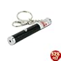 5mW Bright Green Laser Pointer Keychain