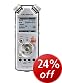 Olympus LS-11 Linear PCM Recorder - Digital voice recorder + Remote Control - flash 8 GB - WMA, MP3 - silver