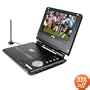 Envizen Digital ED8850A Duo Box Pro 7-inch Handheld Digital TV/DVD Player with Built-in Tuner, Carrying Case and Car Adapter