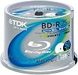 TDK 録画用ブルーレイディスク BD-R 25GB 1-4倍速 ホワイトワイドプリンタブル 50枚スピンドル BRV25PWB50PK